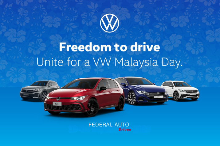 Freedom to Drive. United for a VW Malaysia Day.
